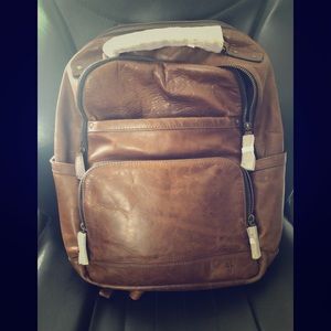NWOT Frye Leather Backpack
